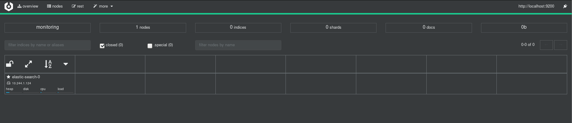 Cerebro main page